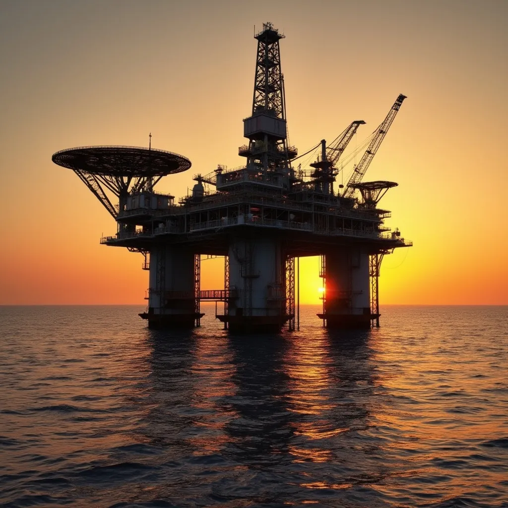 Plataforma de petróleo offshore no Brasil
